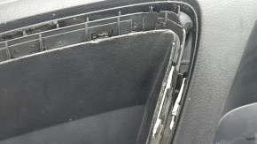 Бампер задний голый нижняя часть VW Tiguan 18-21 структура, под хром молдинги, царапины
