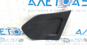 Заглушка обшивки дверей багажника задня права Audi Q3 8U 15-18 чорна, подряпини