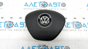 Подушка безопасности airbag в руль водительская VW Tiguan 18-21 черная