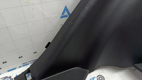 Обшивка арки правая Hyundai Tucson 22-26 черная 1.6T HEV, PHEV, без сабвуфера, без крючков, без накладки и ручки, царапины, надлом