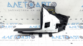 Накладка порога внутренняя задняя правая Hyundai Tucson 22-26 черная 1.6T HEV, сломано крепление, царапины