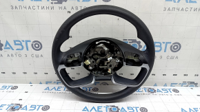 Руль голый Hyundai Tucson 22-24 1.6T HEV, резина черная с накладками, царапины