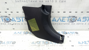 Накладка передней стойки нижняя правая Hyundai Tucson 22-24 черная, сломано крепление