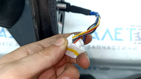 Дзеркало бічне праве у зборі Hyundai Tucson 22-24 7 пінів, підігрів, BSM, синє+структура