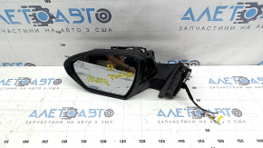 Дзеркало бічне ліве у зборі Hyundai Tucson 22-24 7 пінів, підігрів, BSM, структура, без кришок