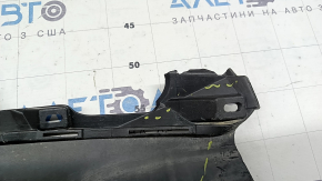 Бампер задний голый нижняя часть Hyundai Tucson 22-24 без парктроников, структура, Korea, примят, трещина, царапины, отсутствуют фрагменты