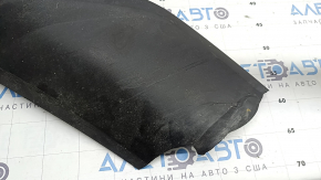 Бампер задний голый нижняя часть Hyundai Tucson 22-24 без парктроников, структура, Korea, примят, трещина, царапины, отсутствуют фрагменты