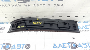 Накладка порога внутренняя задняя левая Mercedes W167 GLE 350 450 20-26 темно серая, царапины