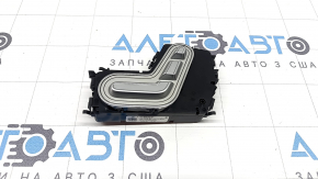 Управління сидінням заднє праве Mercedes W167 GLE 350 450 20-23 хром
