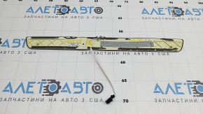 Накладка порога наружная передняя левая Mercedes W167 GLE 350 450 20-26 хром с подсветкой, царапины