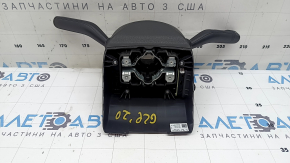 Подрулевые переключатели гитара в сборе Mercedes W167 GLE 350 450 20-22 черные с шлейфом без подогрева руля, под регулировкой рулевой колонки