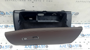 Ящик для рукавичок, бардачок Mercedes W167 GLE 350 450 20-24 шкіра коричнева, із замком, подряпини