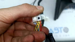 Зеркало боковое левое в сборе Mercedes W167 GLE 350 450 20-23 10+8+4+2 поворотник, подогрев, подсветка, BSM, камера, автозатемнение, белое