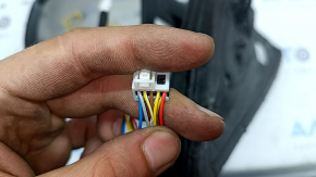 Зеркало боковое правое в сборе Mercedes W167 GLE 350 450 20-25 8+8+4 поворотник, подогрев, подсветка, BSM, камера, белое, скол