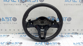 Руль голый Mercedes W167 GLE 350 450 20-23 кожа темно серая без подогрева, с лепестками, царапины, вмятины