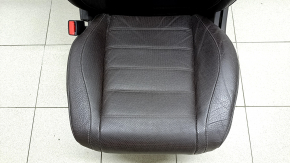 Водительское сиденье Mercedes W167 GLE 350 450 20-23 с airbag, электро с памятью, подогрев, вентиляция, массаж, кожа коричневая, перфорация