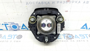 Подушка безопасности airbag в руль водительская Hyundai Santa FE 19-23 черная