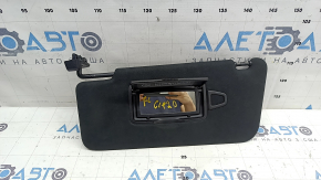 Козирок лівий Mercedes W167 GLE 350 450 20-26 чорний алькантара, без гачка, подряпини на маркуванні