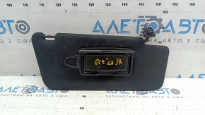 Козирок правий Mercedes W167 GLE 350 450 20-25 чорний алькантара, без гачка