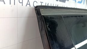 Двері в зборі задні ліві Hyundai Santa FE 19-23 під шторку, тонування, графіт T2G, ручка з хром, вм'ятина, надірваний ущільнювач