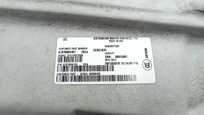 Покрытие пола заднее Mercedes W167 GLE 350 450 20-23 темно серое, под 3 ряда, под чистку