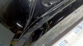 Губа заднього бампера Nissan Ariya 23-26 під парктроніки, без заглушки, подряпини, прим'ят, тріщини, надриви, зламані кріплення