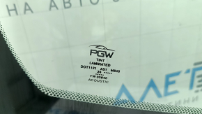 Лобове скло Hyundai Santa FE 21-23 PGW, повітря по краю