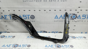 Молдинг переднего бампера правый Honda CRV 20-22 Touring, серый глянец с хром