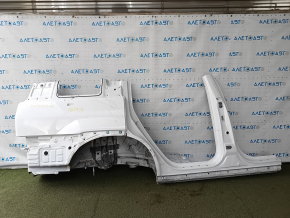 Четверть крыло задняя правая Hyundai Santa Fe 24-26 отпилена, с центральной стойкой, белая, примята