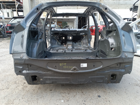 Задня панель Audi Q3 8U 15-18 2 частини, графіт, на кузові
