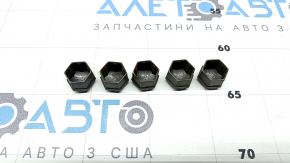 Заглушка ковпачок колісного болта 5шт Audi Q3 8U 15-18 сіра