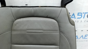 Подушка заднього ряду сидінь права Honda CRV 20-22 шкіра сіра, під хімчистку