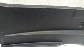 Накладка проема багажника Toyota Camry v55 15-17 usa черная, царапины