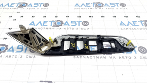 Накладка управления стеклоподъемником передним левым Toyota Camry v55 15-17 usa черная, царапины