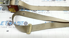 Ремінь водія безпеки з піропатроном Toyota Camry v55 15-17 usa бежевий, що стрільнув, під хімчистку