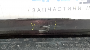 Поріг лівий Toyota Camry v55 15-17 usa чорний, з абсорбером, подряпини, прим'ятий, тріснутий, надламані кріплення