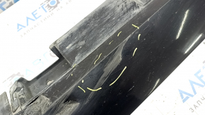 Поріг лівий Toyota Camry v55 15-17 usa чорний, з абсорбером, подряпини, прим'ятий, тріснутий, надламані кріплення
