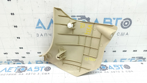 Накладка передней стойки нижняя правая Toyota Camry v55 15-17 usa бежевая, под химчистку