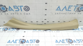 Накладка порога задняя левая внутренняя Toyota Camry v55 15-17 usa бежевая, царапины/, под химчистку