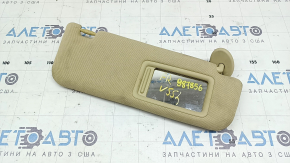 Козирок правий Toyota Camry v55 15-17 usa бежевий, без гачка, під хімчистку