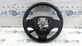 Кермо голе Toyota Camry v55 15-17 usa гума чорний з заглушками, з важелем круїзу