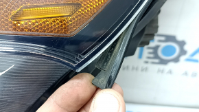 Фара передня ліва Hyundai Santa FE 21-23 галоген + LED, відклеївся ущільнювач