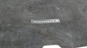 Коврик багажника ткань Hyundai Santa FE 21-23 черный, под химчистку