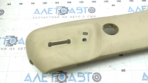 Накладка управления водительским сиденьем Toyota Camry v55 15-17 бежевая, под химчистку