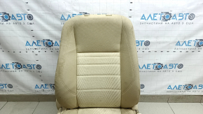 Пассажирское сиденье Toyota Camry v55 15-17 usa без airbag, LE, механич, ткань бежевое, под химчистку