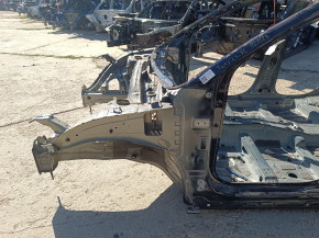 Четверть передняя левая Hyundai Tucson 22-25 1.6T HEV Korea, на кузове, синяя, примят порог