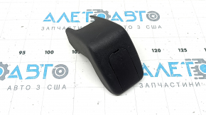 Заглушка салазки заднего левого сиденья 2 ряд передняя левая Hyundai Santa FE 21-23 черная, с заглушкой, царапины
