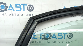 Двері в зборі задня права Audi A4 B8 09-16 седан, срібло LX7P, keyless, в клеї