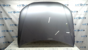 Капот голый Audi A4 B8 13-16 рест, сталь, серебро LX7P, коррозия, тычка