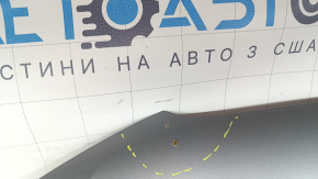 Капот голый Audi A4 B8 13-16 рест, сталь, серебро LX7P, коррозия, тычка